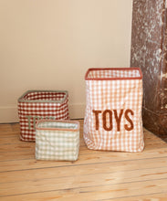 Carregar imagem no visualizador da galeria, Cesto Vichy rosa
