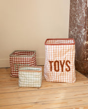 Carregar imagem no visualizador da galeria, Cesto Vichy vermelho