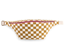 Carregar imagem no visualizador da galeria, Banana Bag branco/caramelo