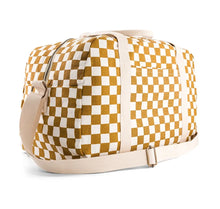 Carregar imagem no visualizador da galeria, Saco vichy caramelo/branco