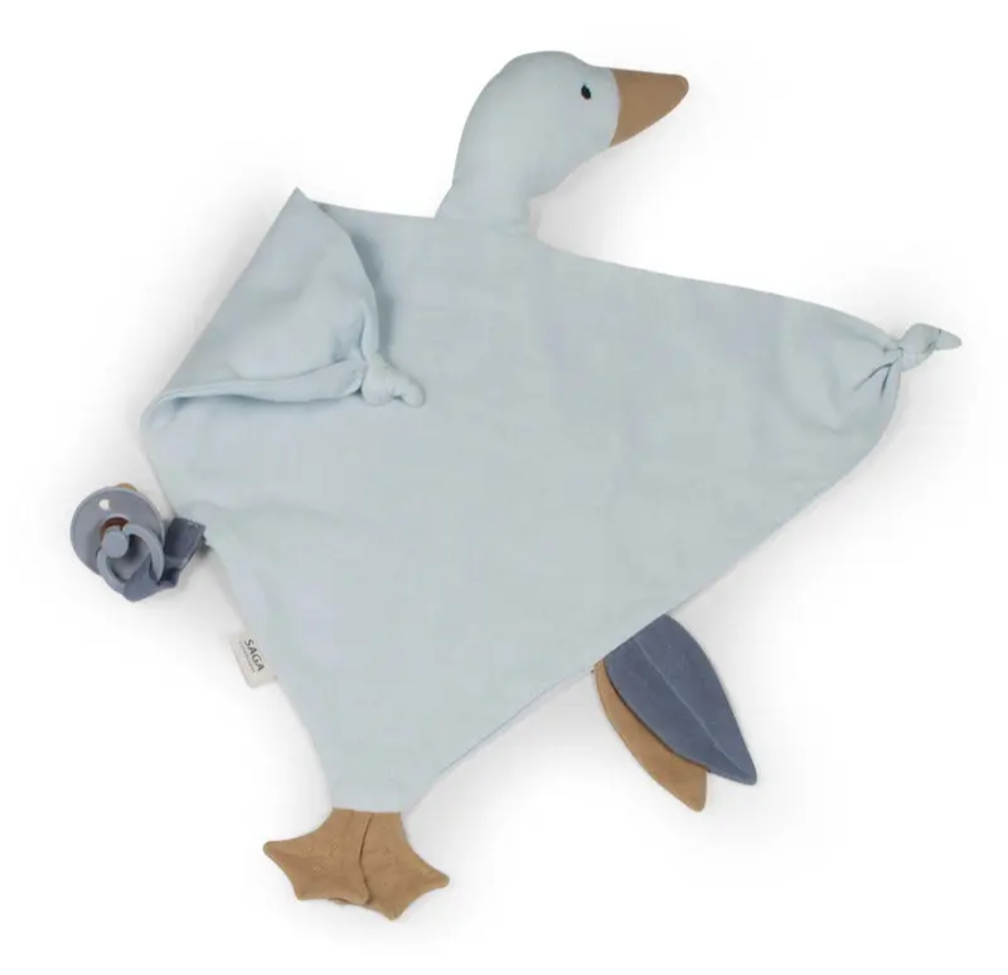 Doudou Goose Azul Gelo