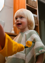 Carregar imagem no visualizador da galeria, Poncho criança algodão Limão