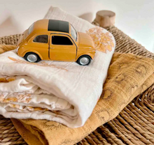 Carregar imagem no visualizador da galeria, Musselina Sunny Flower 70x70cm