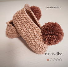 Load image into Gallery viewer, Sapatinho rosa/telha
