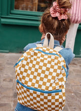 Load image into Gallery viewer, Mochila infantil vichy

