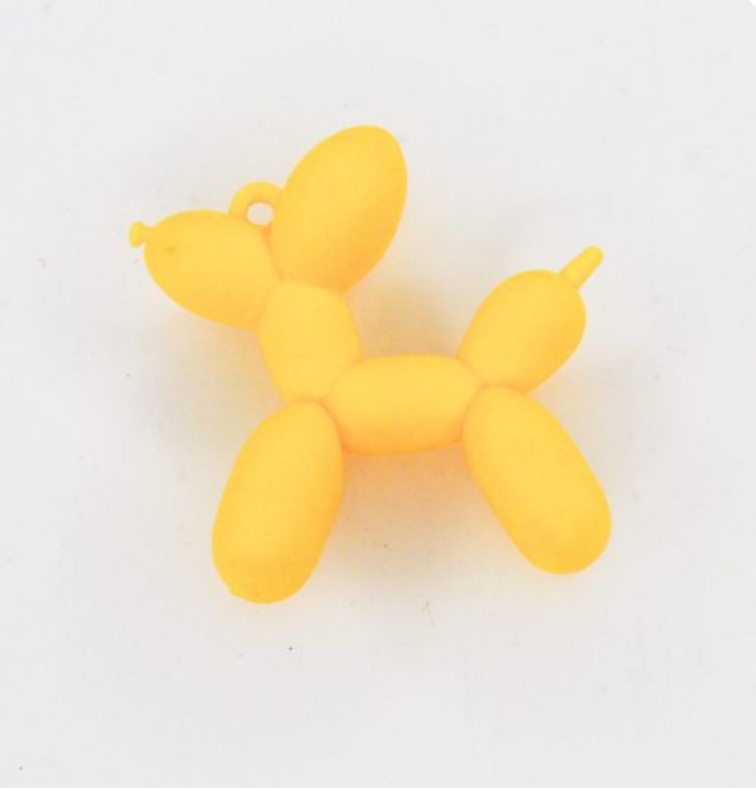 Pendente Cão Balão Amarelo