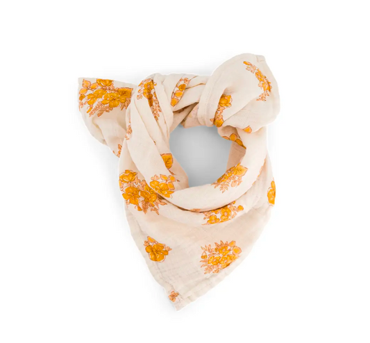 Musselina Sunny Flower 70x70cm