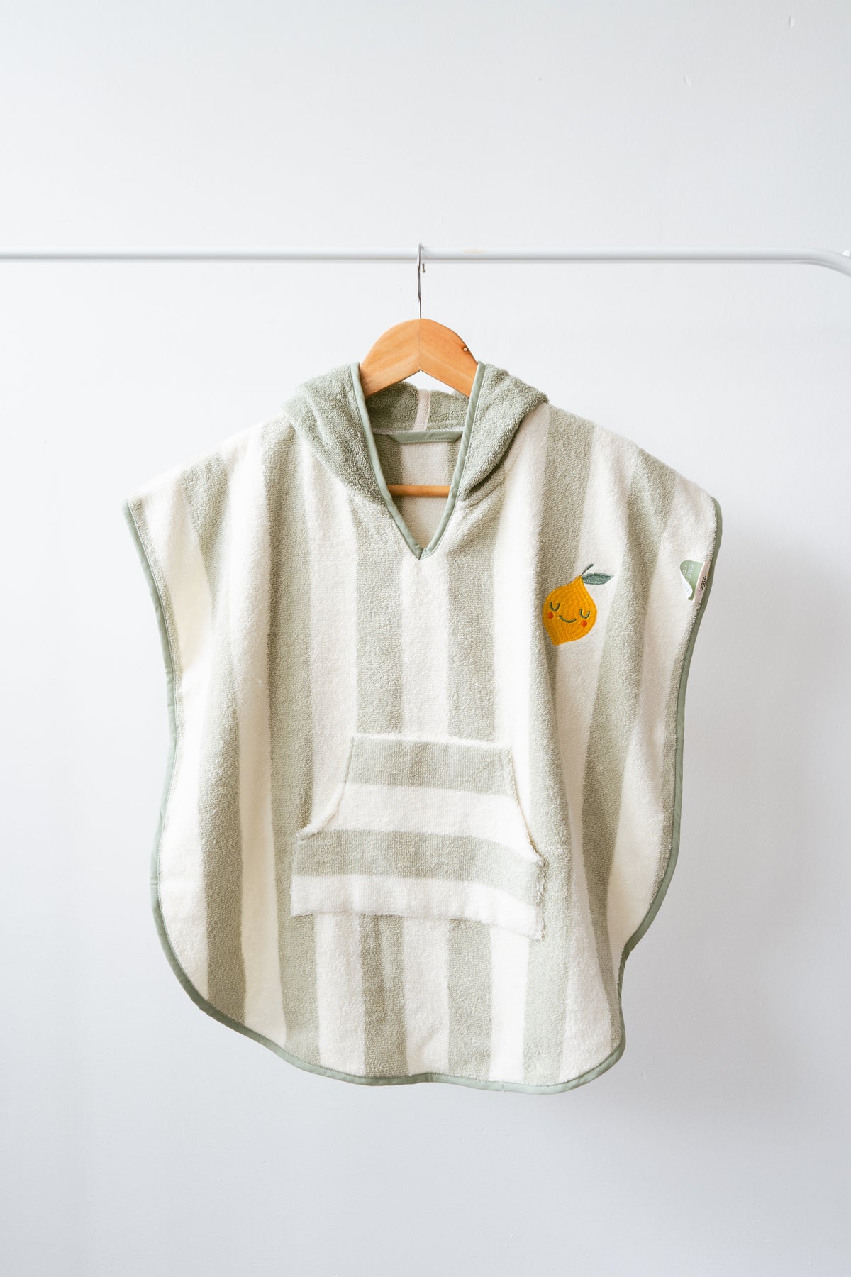 Poncho criança algodão Limão