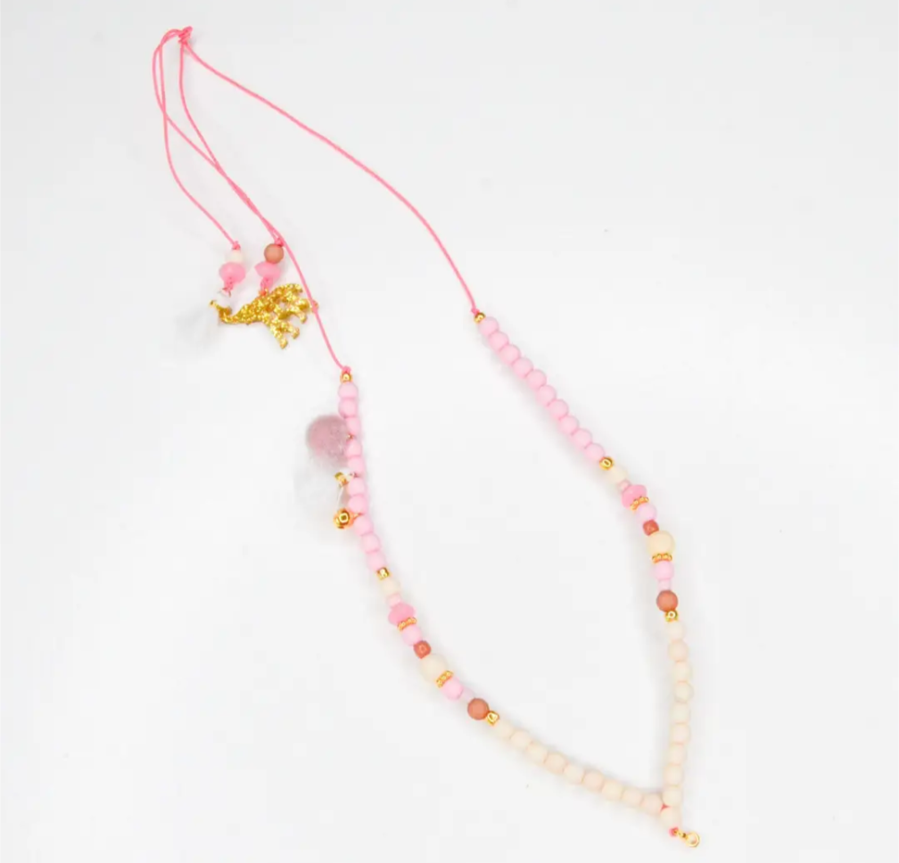 Colar Rosa Pastel