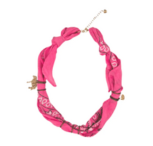 Load image into Gallery viewer, Colar bandana Rosa
